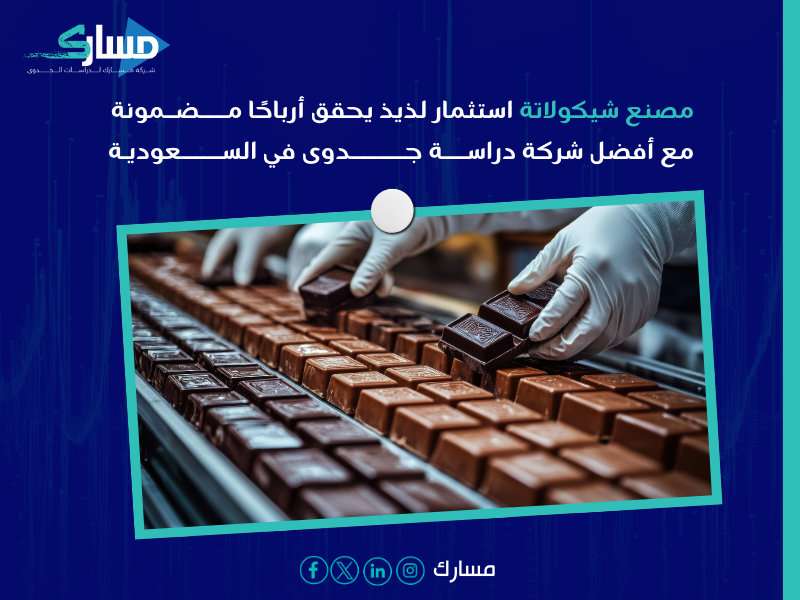 دراسة جدوى مصنع شيكولاتة