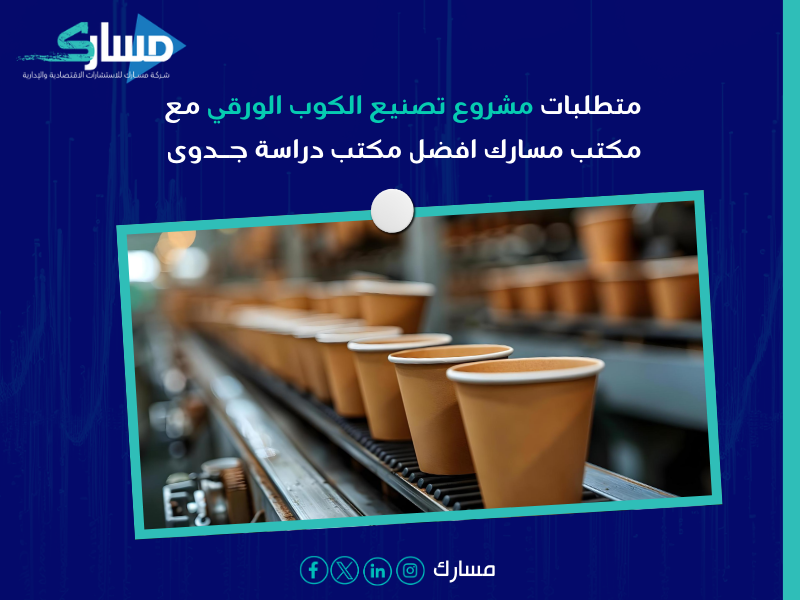 دراسة جدوى لتصنيع الكوب الورقي