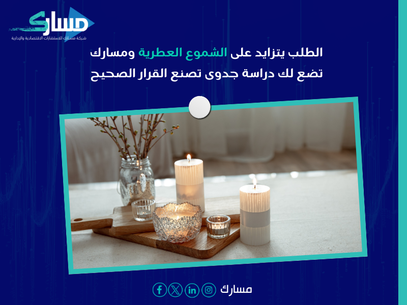 دراسة جدوى الشموع